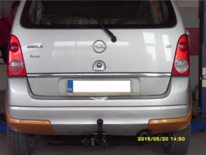 Carlig remorcare Opel Agila 2002 - 2008 demontabil automat cu maneta [2]