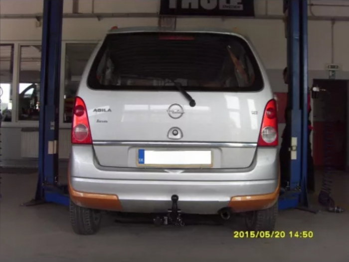Carlig remorcare Opel Agila 2002 - 2008 demontabil automat cu maneta [8]