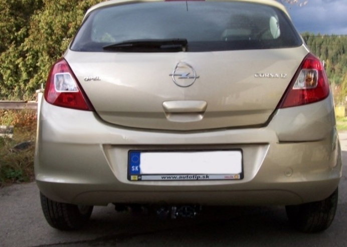 Opel Corsa D 2006 - 2019 carlig de remorcare demontabil automat cu maneta marca Autohak [6]