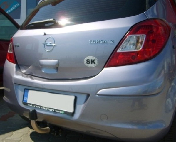Opel Corsa D 2006 - 2019 carlig de remorcare demontabil automat cu maneta marca Autohak [3]