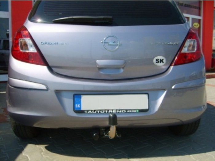 Opel Corsa E 2014 - 2019 carlig de remorcare demontabil automat cu maneta marca Autohak [2]