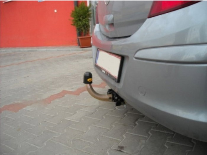 Opel Corsa E 2014 - 2019 carlig de remorcare demontabil automat cu maneta marca Autohak [6]