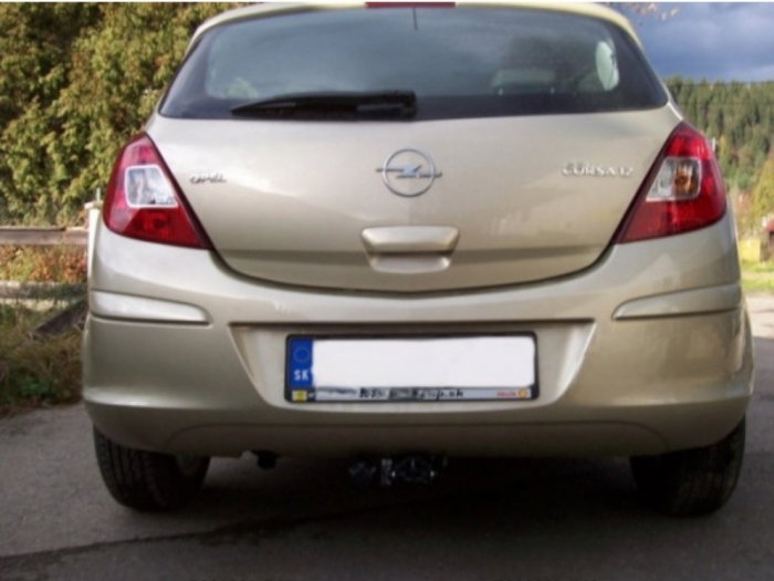 Opel Corsa E 2014 - 2019 carlig de remorcare demontabil automat cu maneta marca Autohak [5]