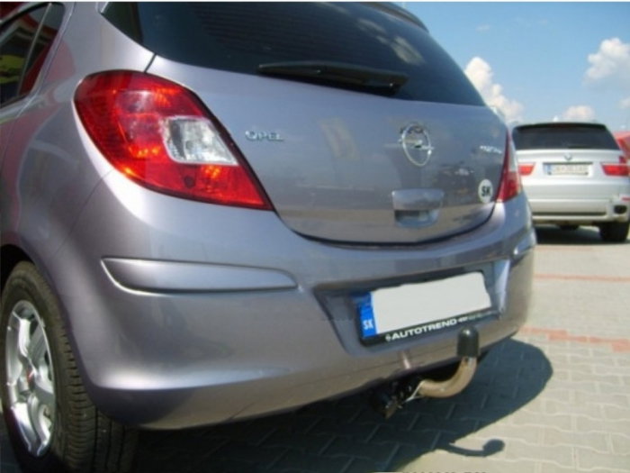 Opel Corsa E 2014 - 2019 carlig de remorcare demontabil automat cu maneta marca Autohak [3]