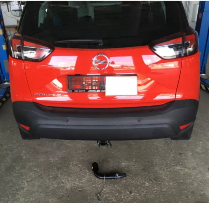 Opel Crossland X dupa 2017 carlig de remorcare demontabil automat cu maneta marca Autohak [8]