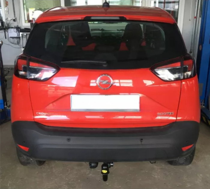 Opel Crossland X dupa 2017 carlig de remorcare demontabil automat vertical marca Autohak [4]