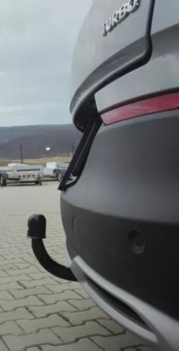 Opel Grandland X dupa 2017 carlig de remorcare demontabil automat cu maneta marca Autohak [7]