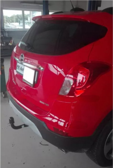 Opel Mokka 2012 - 2020 carlig de remorcare demontabil automat vertical marca Autohak [8]