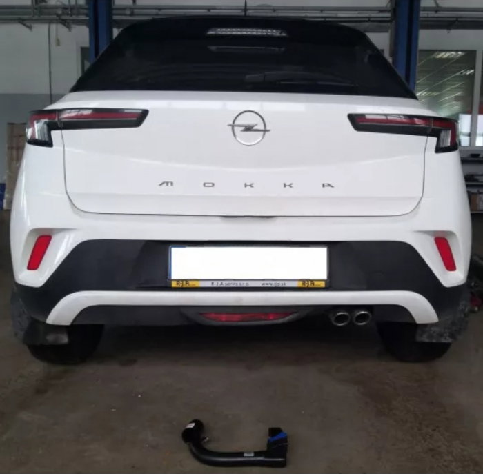 Opel Mokka dupa 2020 carlig de remorcare demontabil automat vertical marca Autohak [6]