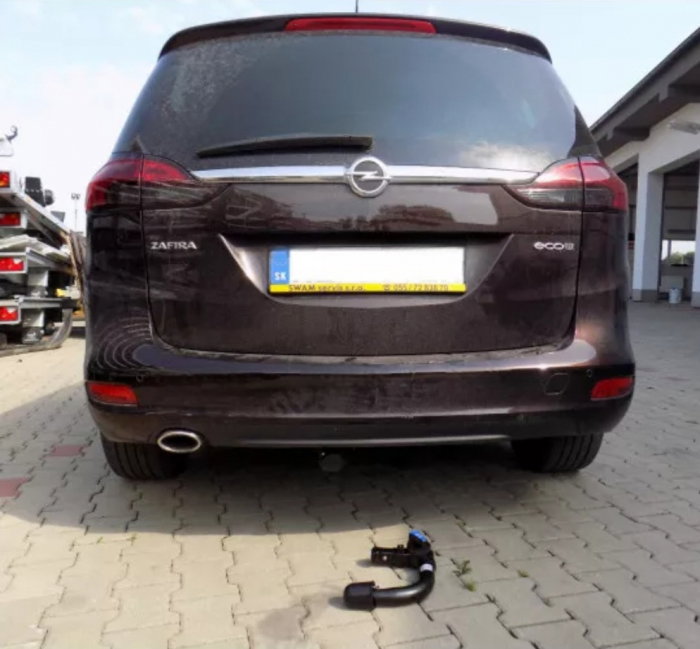 Opel Zafira C 2012 - 2019 carlig de remorcare demontabil automat vertical marca Autohak [7]