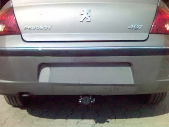 Carlig remorcare Peugeot 407 berlina 2004 - 2008 demontabil automat cu maneta [3]