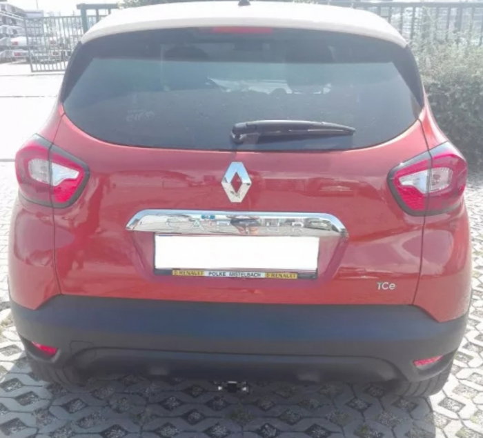 Renault Captur 2013 - 2019 carlig de remorcare demontabil automat cu maneta marca Autohak [9]
