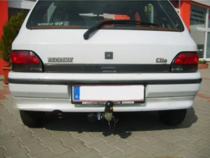 Carlig remorcare Renault Clio I 3/5 usi 1990 - 1998 demontabil automat cu maneta marca Autohak [3]