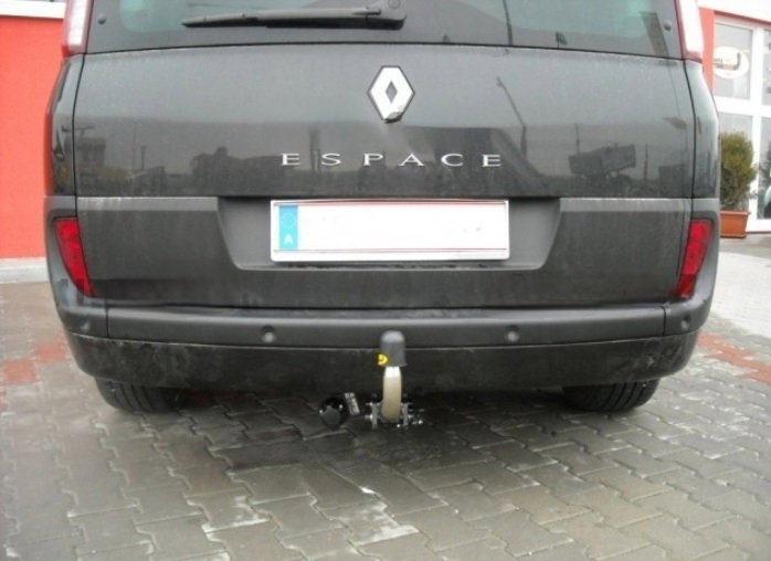 Renault Espace 2002 - 2015 carlig de remorcare demontabil automat cu maneta marca Autohak [4]