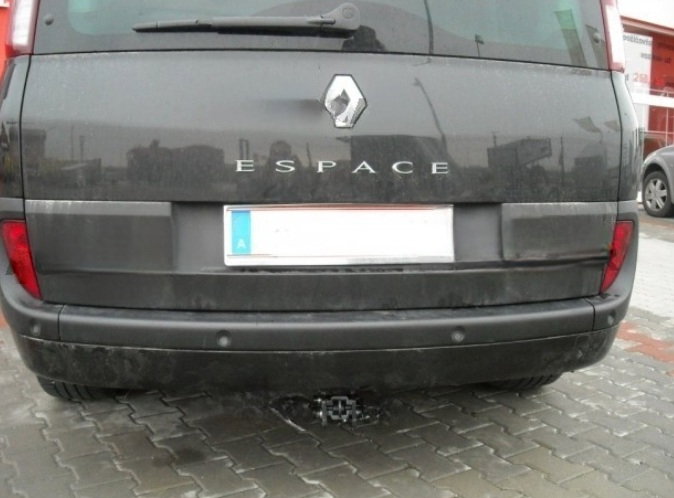 Renault Espace 2002 - 2015 carlig de remorcare demontabil automat cu maneta marca Autohak [3]