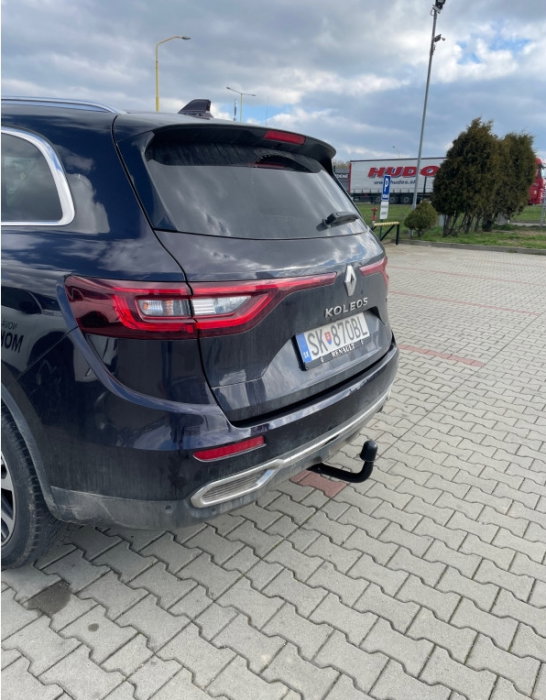 Renault Koleos dupa 2017 carlig de remorcare demontabil automat vertical marca Autohak [4]