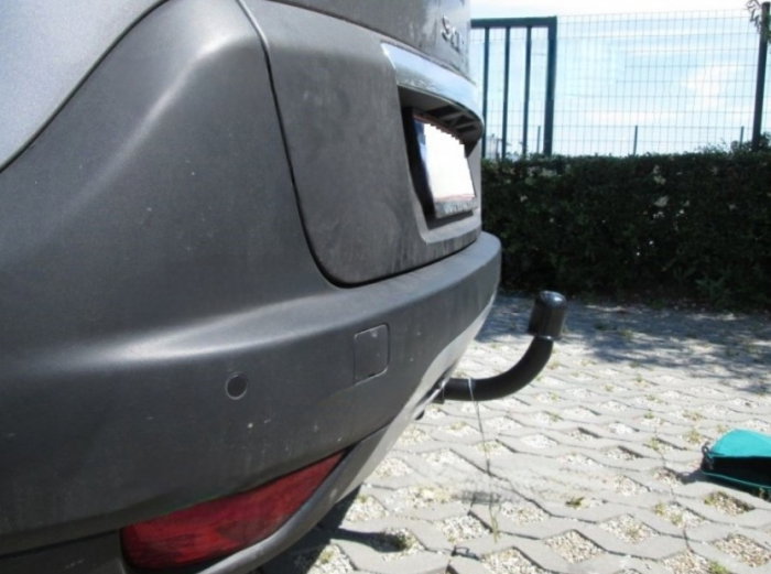 Renault Scenic 2009 - 2016 carlig de remorcare demontabil automat cu maneta marca Autohak [7]