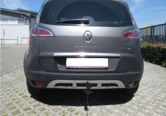 Renault Scenic 2009 - 2016 carlig de remorcare demontabil automat cu maneta marca Autohak [5]
