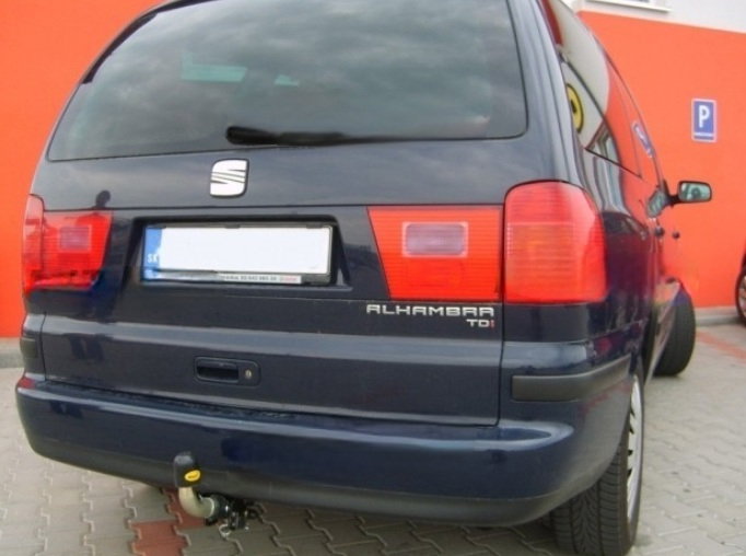 Seat Alhambra 2000 - 2010 carlig de remorcare demontabil automat cu maneta marca Autohak [2]