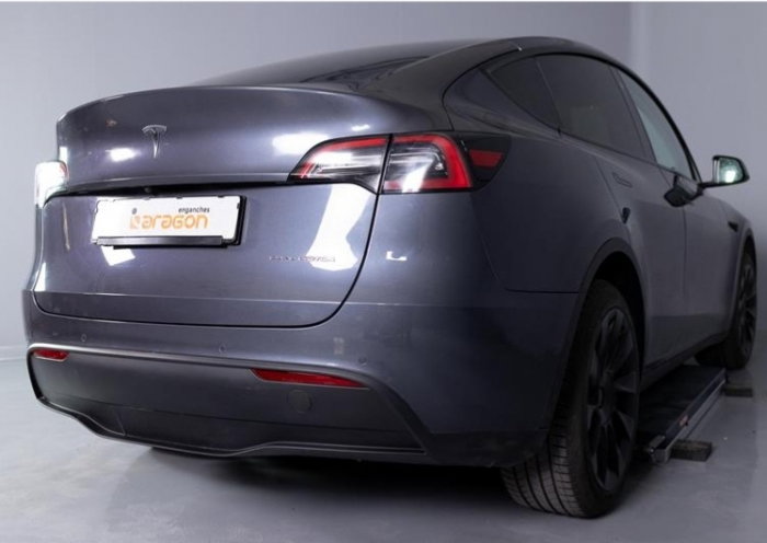 Carlig remorcare Tesla Model Y 5 usi 08/2021 - prezent demontabil automat vertical [6]