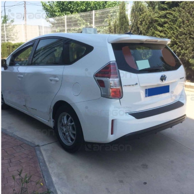 Carlig remorcare Toyota Prius Plus hybrid 03/2019 - prezent demontabil automat vertical marca Aragon [5]