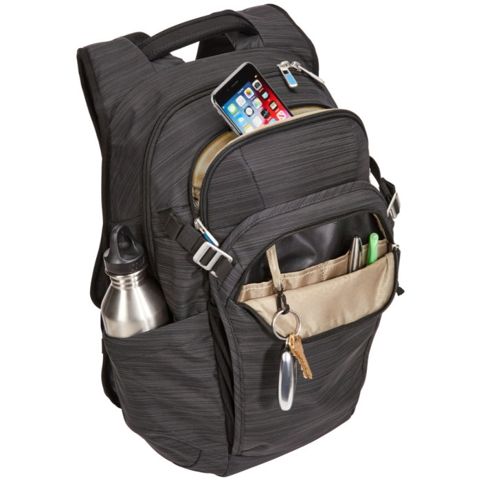 Rucsac urban cu compartiment laptop, Thule, Construct, 24L, Black [4]
