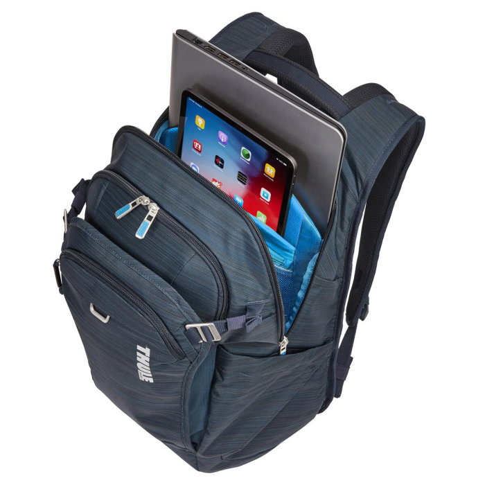 Rucsac urban cu compartiment laptop, Thule, Construct, 24L, Carbon Blue [5]