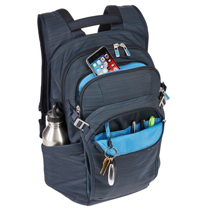 Rucsac urban cu compartiment laptop, Thule, Construct, 24L, Carbon Blue, model 2026 [2]