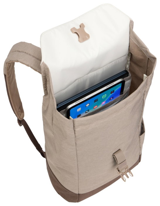 Rucsac urban cu compartiment laptop, Thule, Lithos, 16L, Nuanced Brown [5]