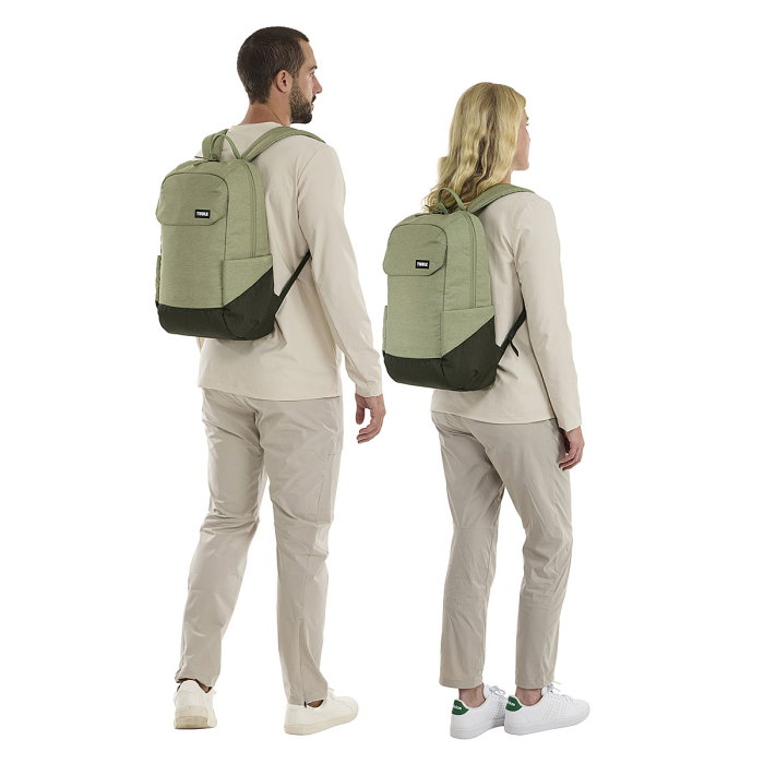 Rucsac urban cu compartiment laptop, Thule, Lithos, 20L, Quiet Green [4]