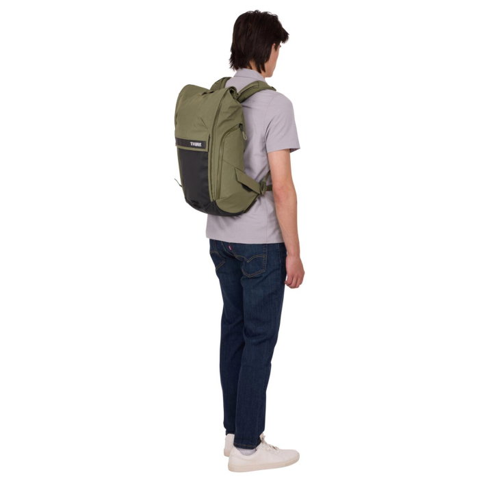 Rucsac urban cu compartiment laptop, Thule, Paramount Commuter, 20L, Soft Green [5]