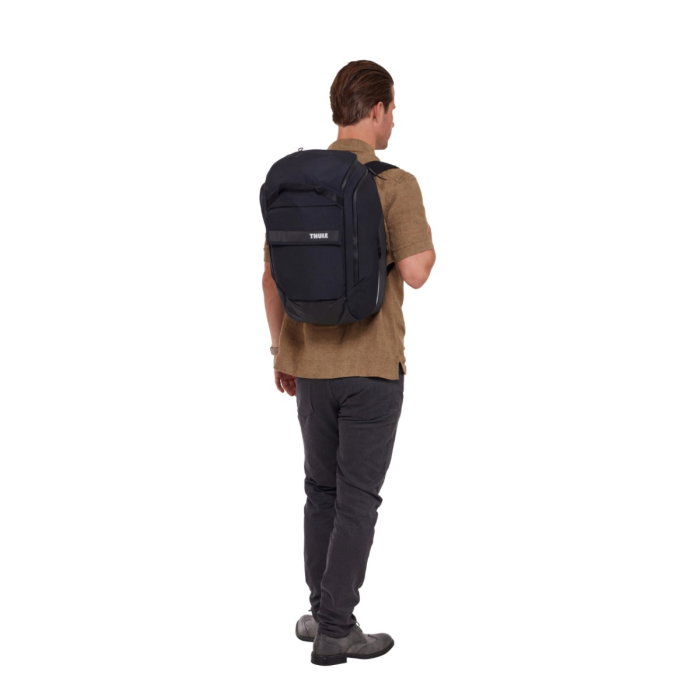 Rucsac urban hibrid pentru bicicleta, cu compartiment  laptop, Thule, Paramount, 26L, Black [5]