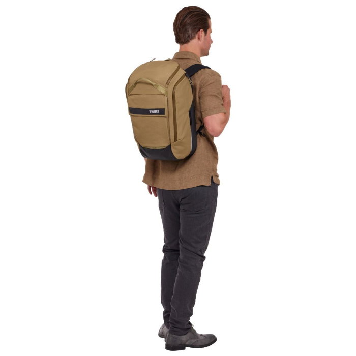 Rucsac urban hibrid pentru bicicleta, cu compartiment  laptop, Thule, Paramount, 26L, Tan Beige [5]