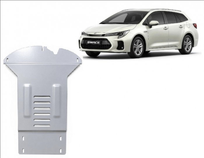 Scut Aluminiu Antifurt 3mm Suzuki Swace (2020+) - Protecție Catalizator [2]