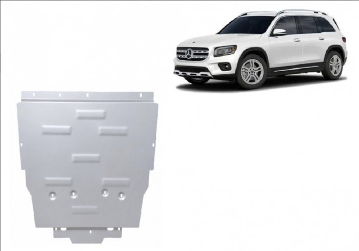 Scut Aluminiu 3mm Motor, Cutie și Radiator Mercedes GLB (2020+) [2]