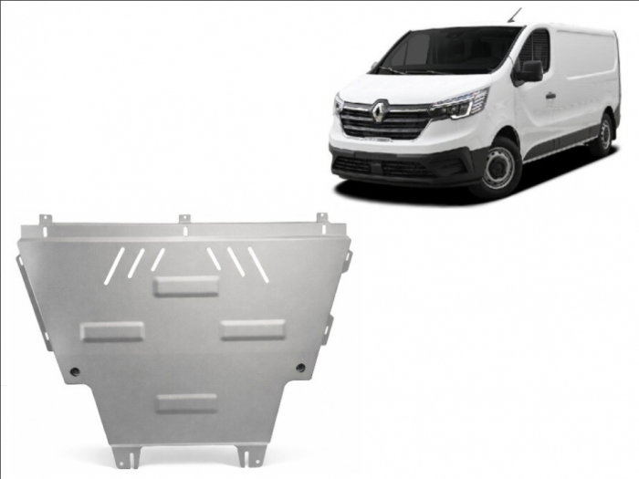 Scut Aluminiu Motor Cutie Radiator 3mm Renault Trafic (2022+) [2]