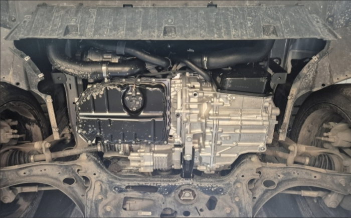 Scut Aluminiu Motor Cutie Radiator Bară 3mm Skoda Kodiaq Hybrid (2024+) [4]