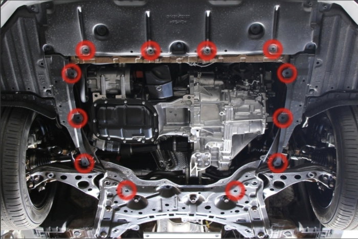 Scut Aluminiu 3mm Suzuki Swace (2020+) - Protecție Motor și Cutie [4]