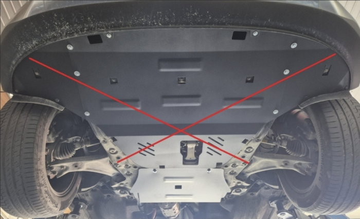 Scut metalic catalizator oțel 2mm Hyundai Santa Fe 2024+ [8]