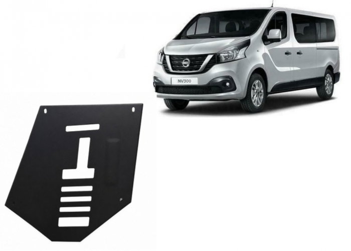 Scut Metalic Anti-Furt Catalizator Nissan NV300 (2022+) [2]