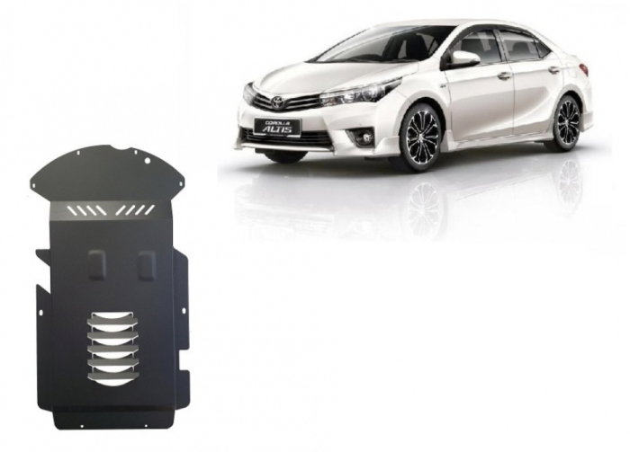 Scut Metalic Antifurt Oțel 2mm Toyota Corolla (2013-2018) - Protecție Catalizator [2]