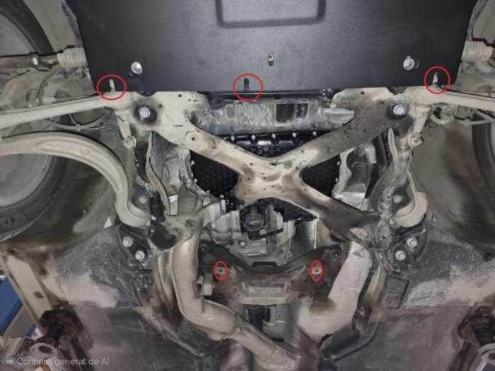 Scut metalic cutie de viteze Audi A4 B9 2015 - prezent [2]