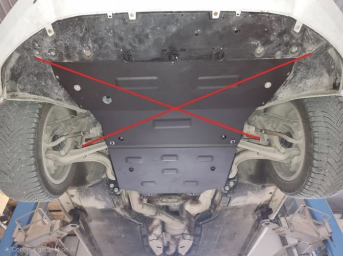 Scut metalic cutie de viteze Audi A4 B9 2015 - prezent [4]