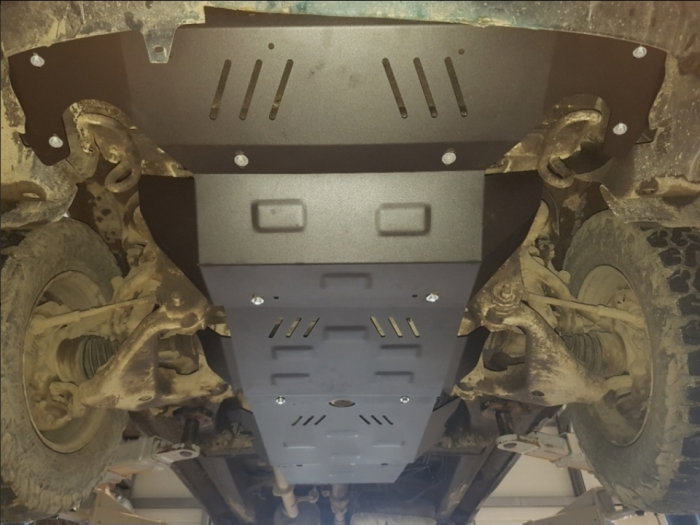 Scut Metalic Protecție Cutie Viteze și Filtru Particule Toyota Hilux Revo 2016-2026 - Oțel 2.5mm Karmaster [6]