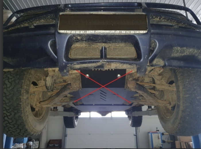 Scut Metalic Cutie de Viteze Suzuki Vitara (1988 - 1999) Protecție Oțel 3mm [7]