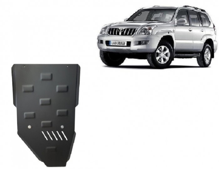Scut Metalic Cutie Viteze Oțel 2.5mm Toyota Land Cruiser J120 2002-2009 - Protecție Transmisie [2]