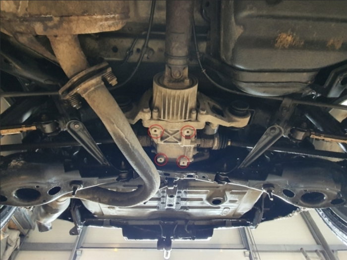 Scut metalic protecție diferențial spate Toyota RAV 4 (2006 - 2013) – Oțel 3mm [6]