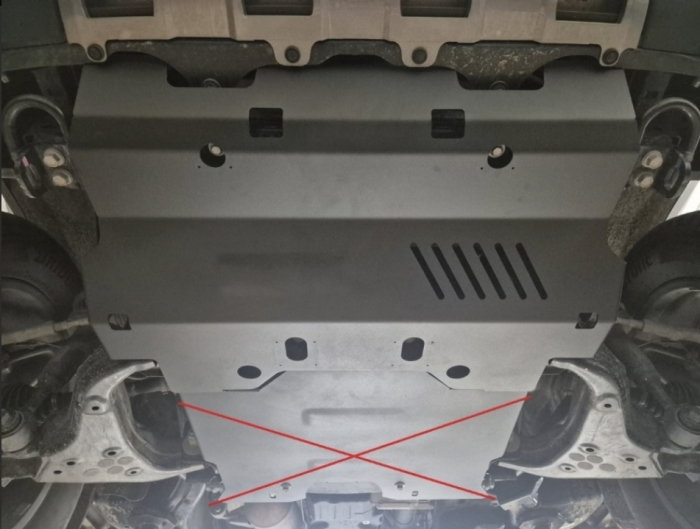 Scut metalic radiator oțel 3mm Lexus GX 2024+ [6]