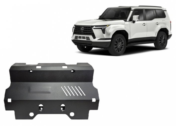 Scut metalic radiator oțel 3mm Lexus GX 2024+ [2]
