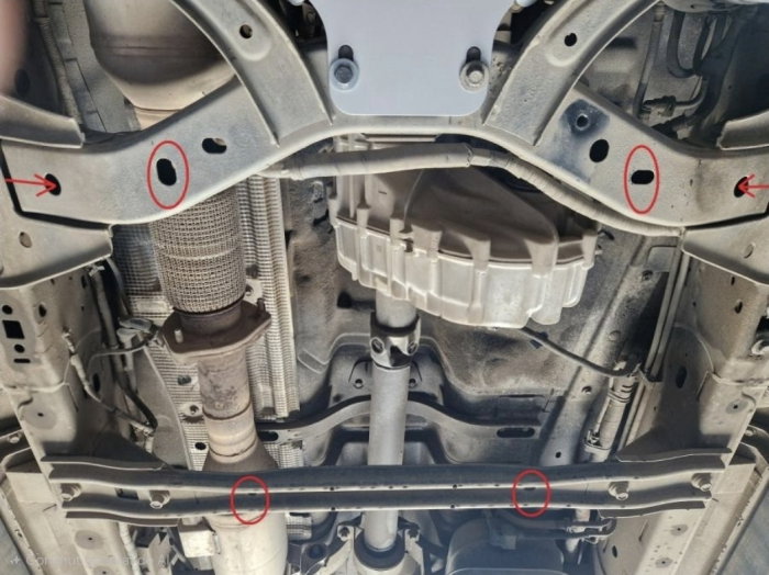 Scut metalic reducator Ford Ranger 2023 - prezent [4]